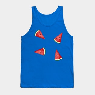 Watermelon Slices Pattern Tank Top